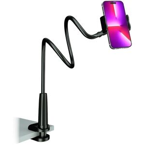 Flexible Gooseneck Cell Phone Clip Stand Holder